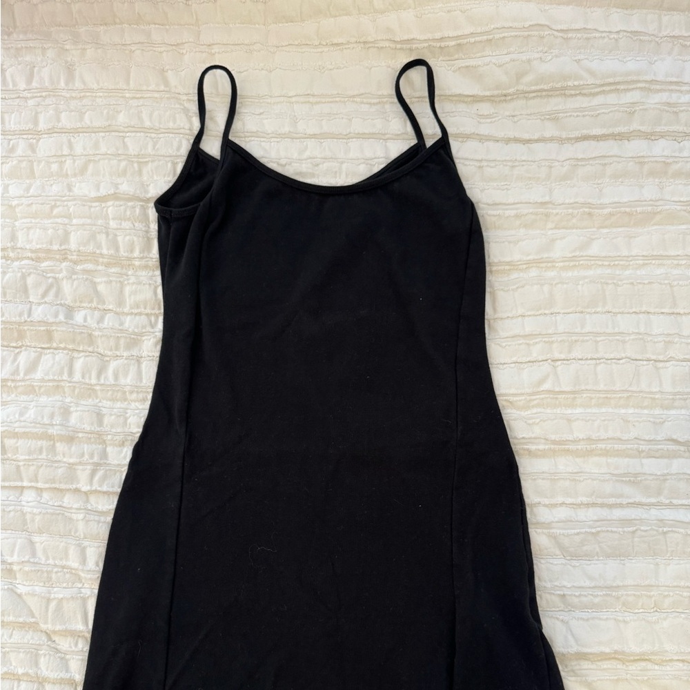 Black brandy melville mini dress